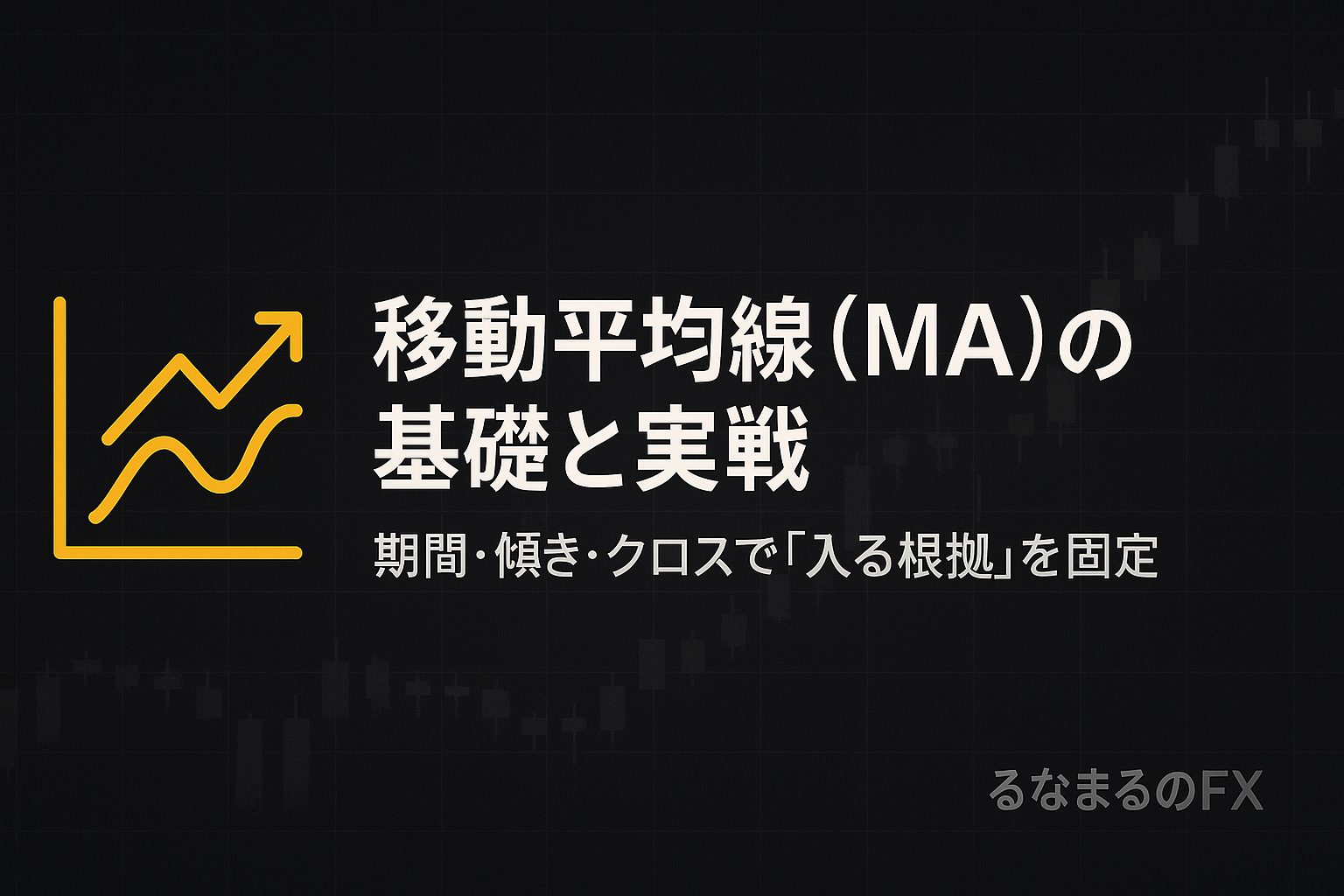 MAゴールデンクロス×矢印サインでタイミングを可視化【MT4】