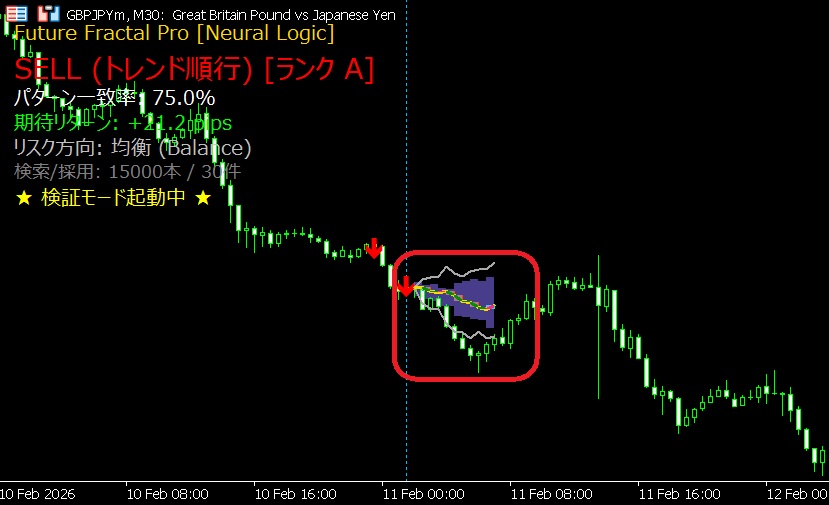 未来チャート実例 3